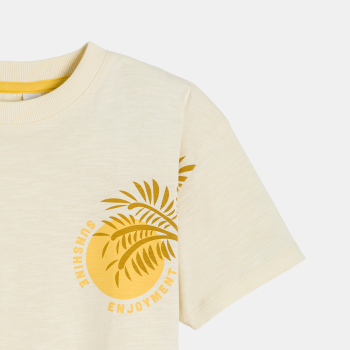 تيشيرت بأكمام قصيرة مطبوع،...